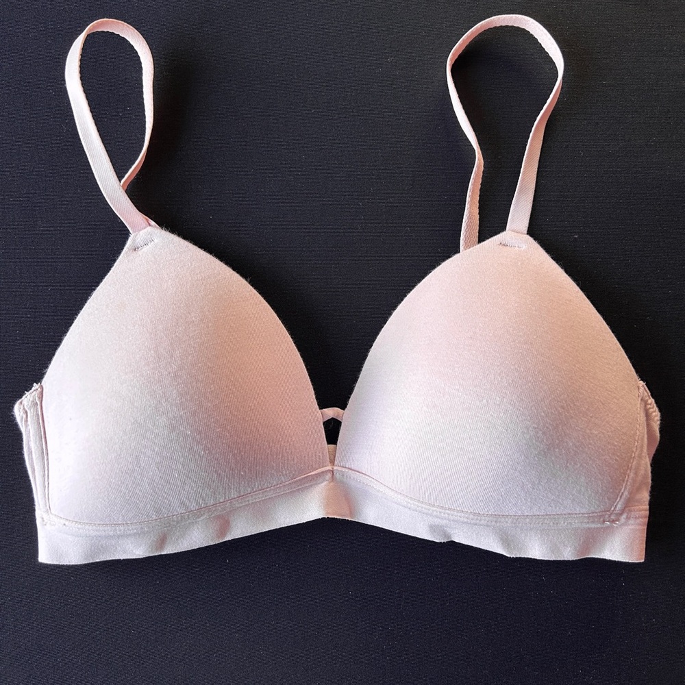 Auden Lightly Lined Wirefree Pink Bra 34A
